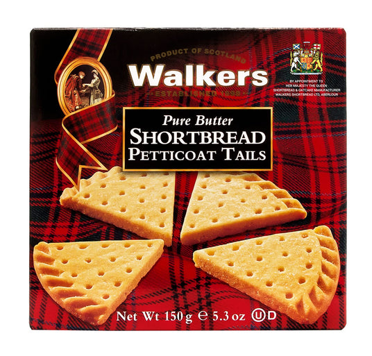 Walkers Petticoat Tails Shortbread 5.3oz Box