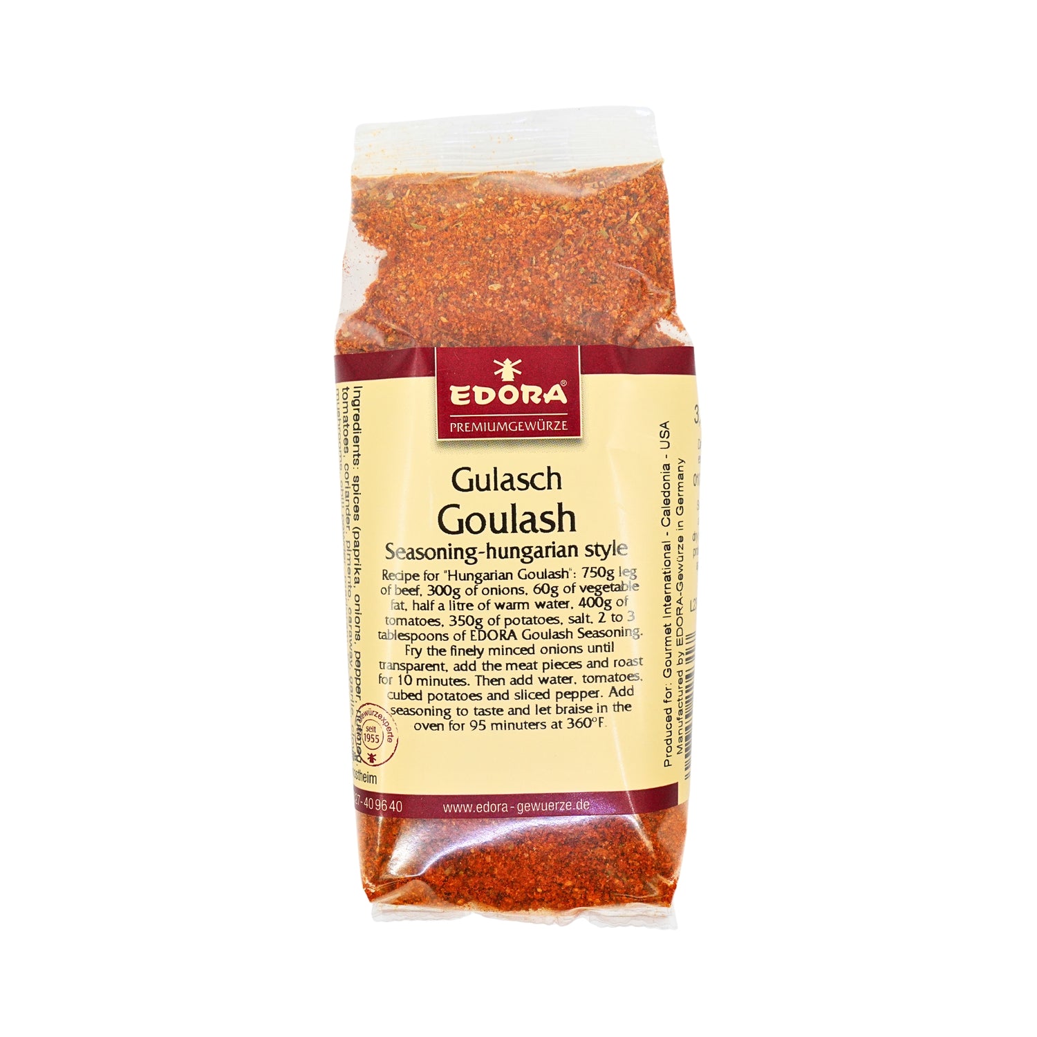 Edora Goulash Seasoning