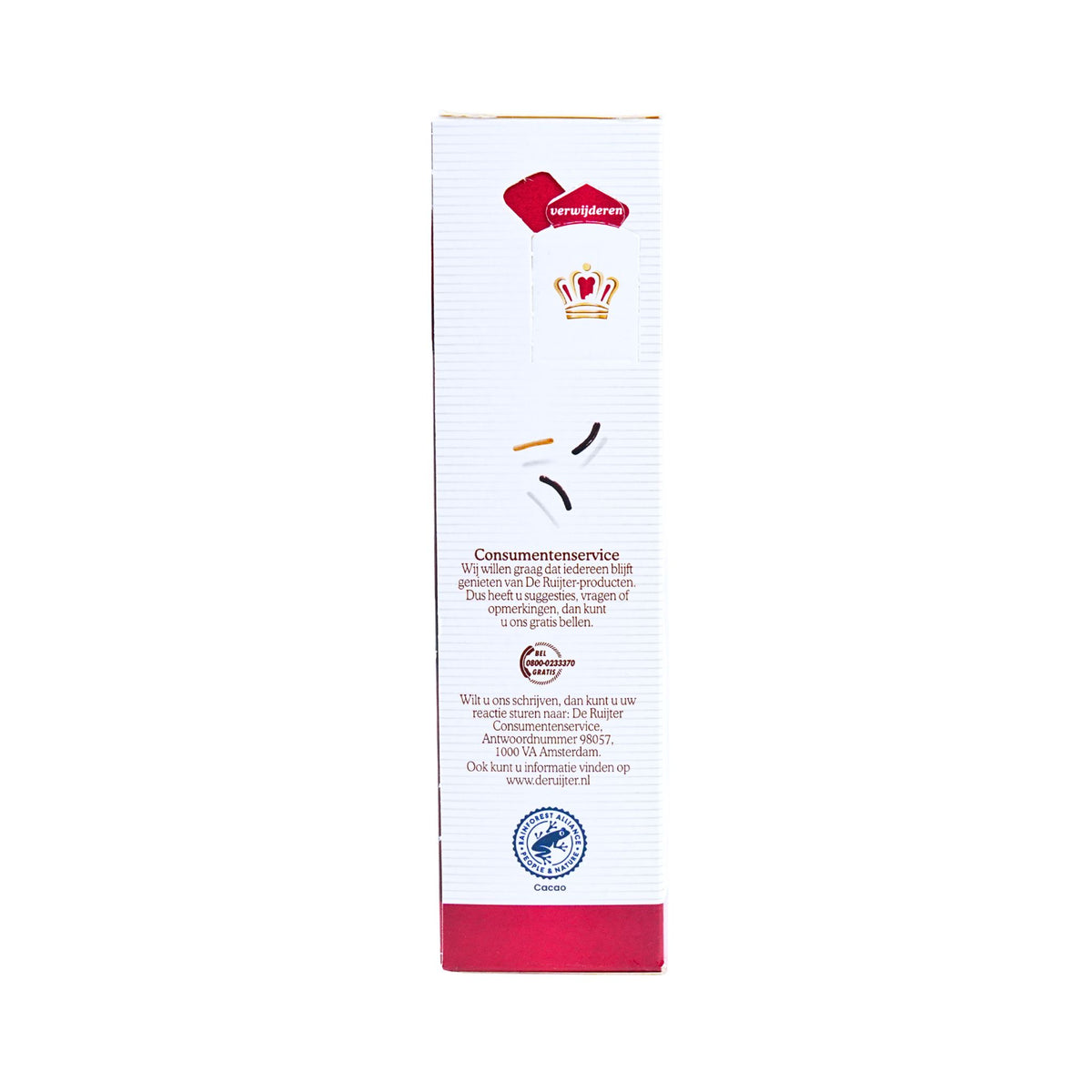 De Ruijter Chocolate Speculoos Sprinkles Hagelslag 7 Ounce Box