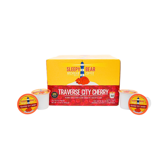 Sleepy Bear Traverse City Cherry Coffee 30 ct K CUP
