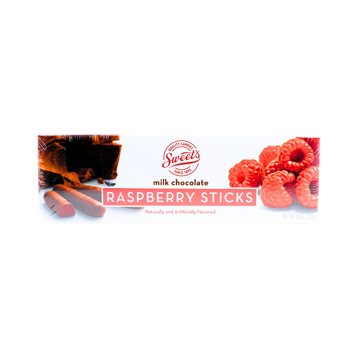 Sweets Milk Chocolate Raspberry Sticks 10.5 oz