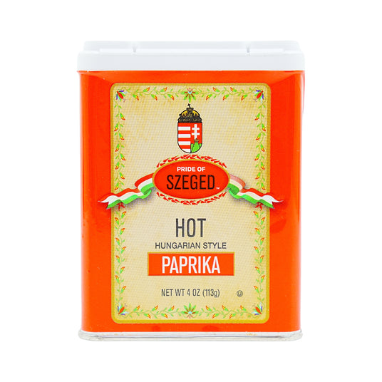 Szeged Hot Paprika Spice 4 oz Tin