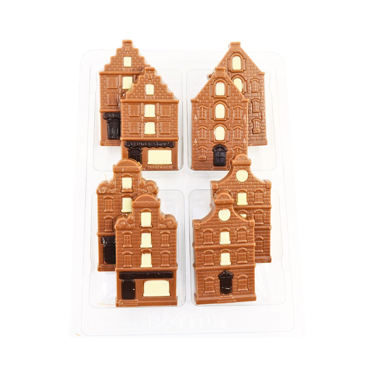 Martinez Milk Chocolate Canal Houses 4.2 Ounce 8 ct Box
