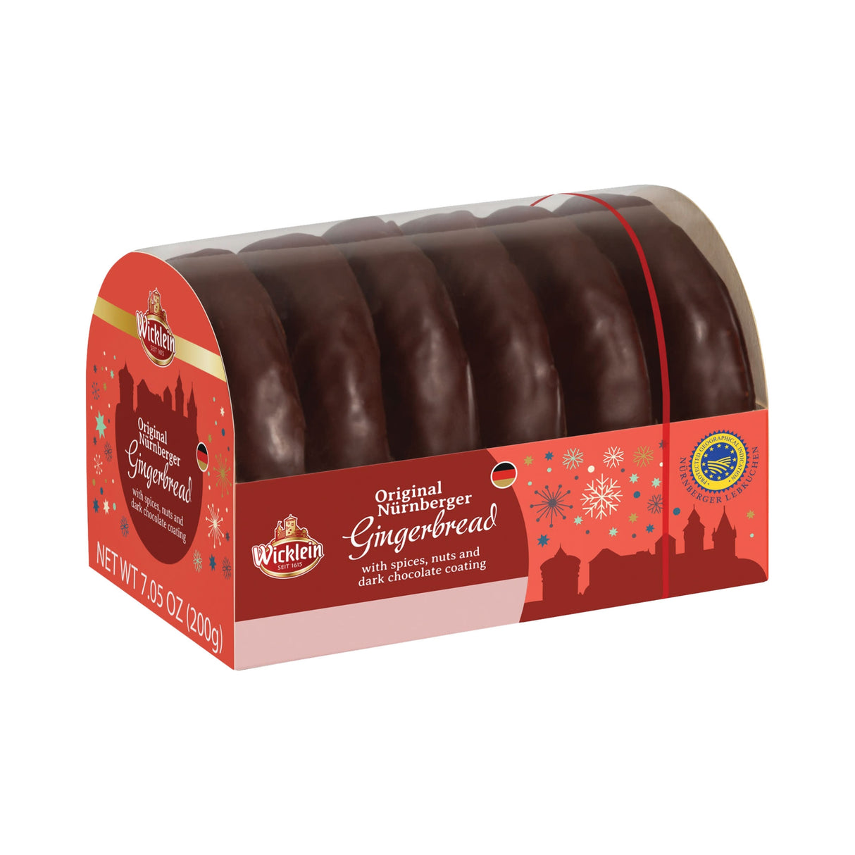 Wicklein Dark Chocolate Lebkuchen 7 oz