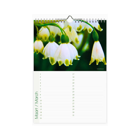 Flowers Bright Birthday Calendar
