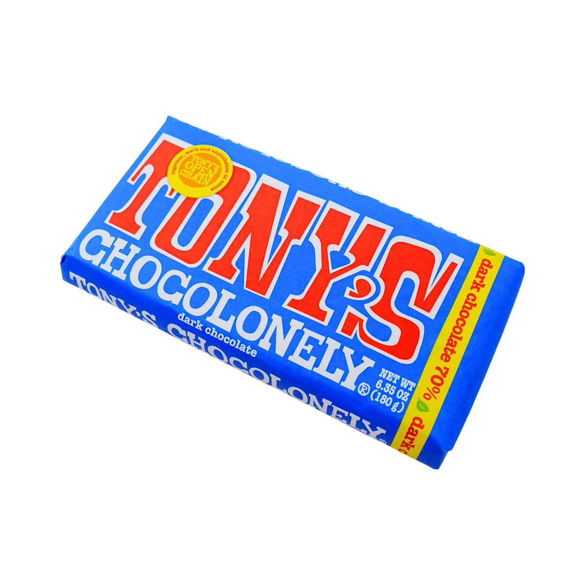 Tonys Chocolonely Dark Chocolate Bar 6.35 oz