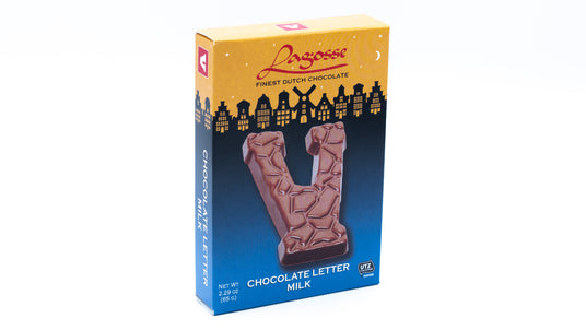 Lagosse Milk V Small Letter 2.3 Oz