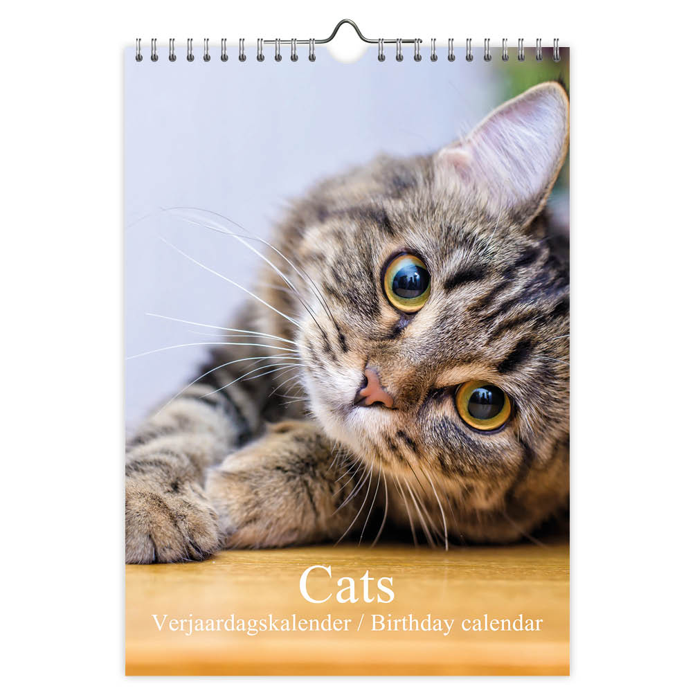 Birthday Calendar Cats