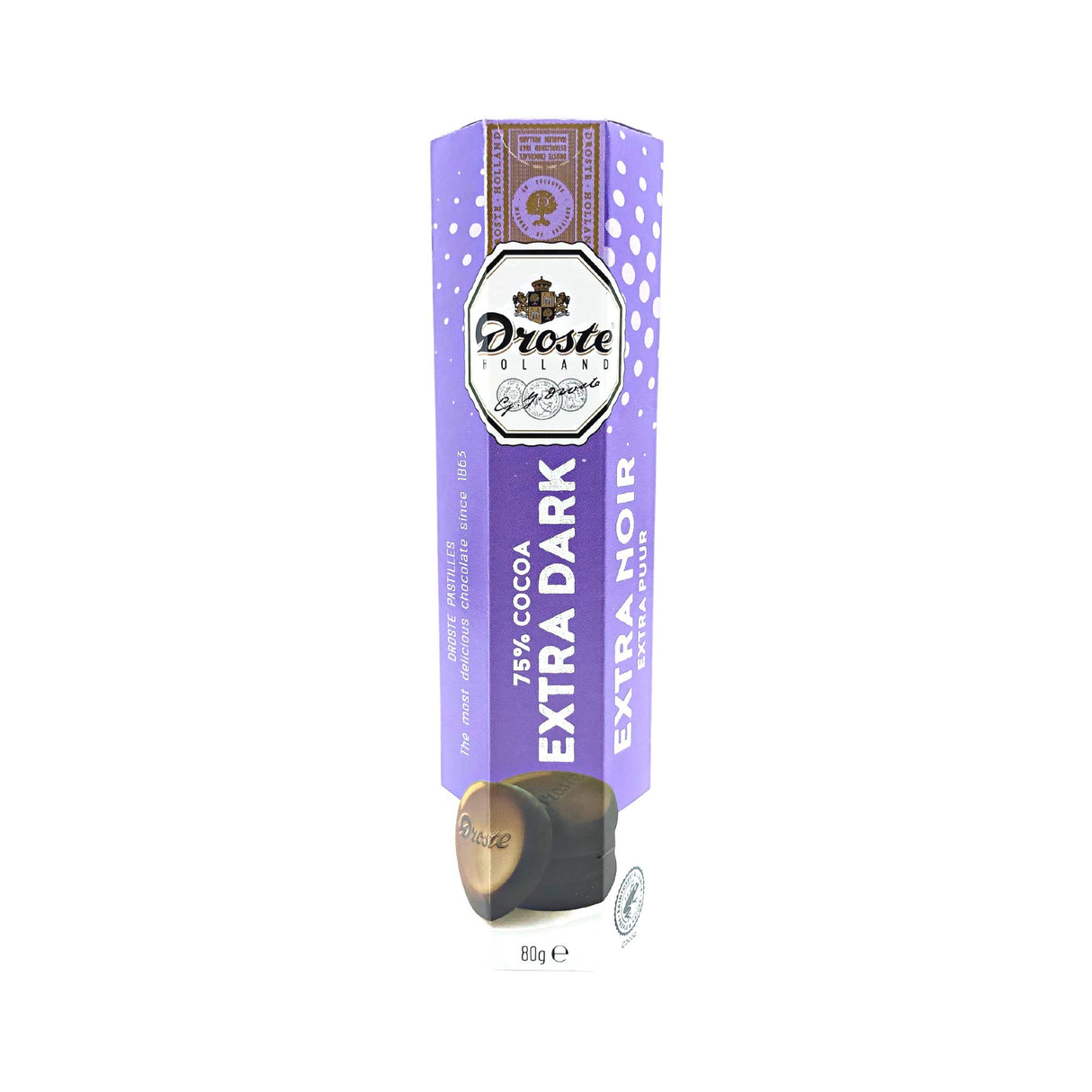Droste Extra Dark Chocolate Pastille 3.17 oz