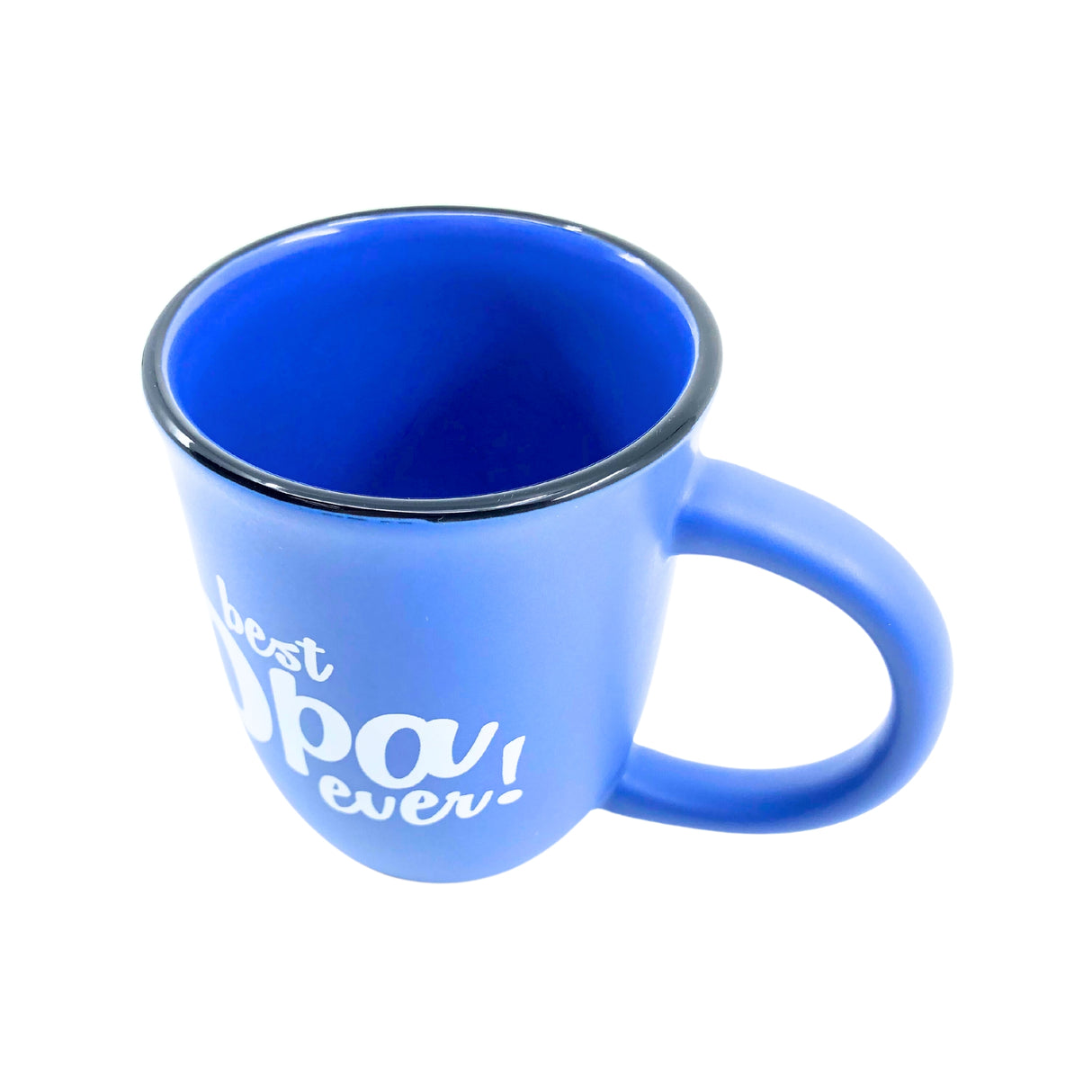 Best Opa Ever Coffee Mug 14 oz Ocean Blue