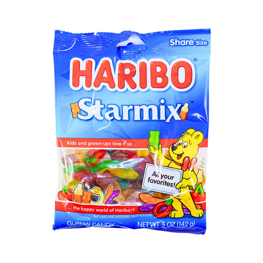 Haribo Starmix Mixed Gummi Candy 5oz Bag
