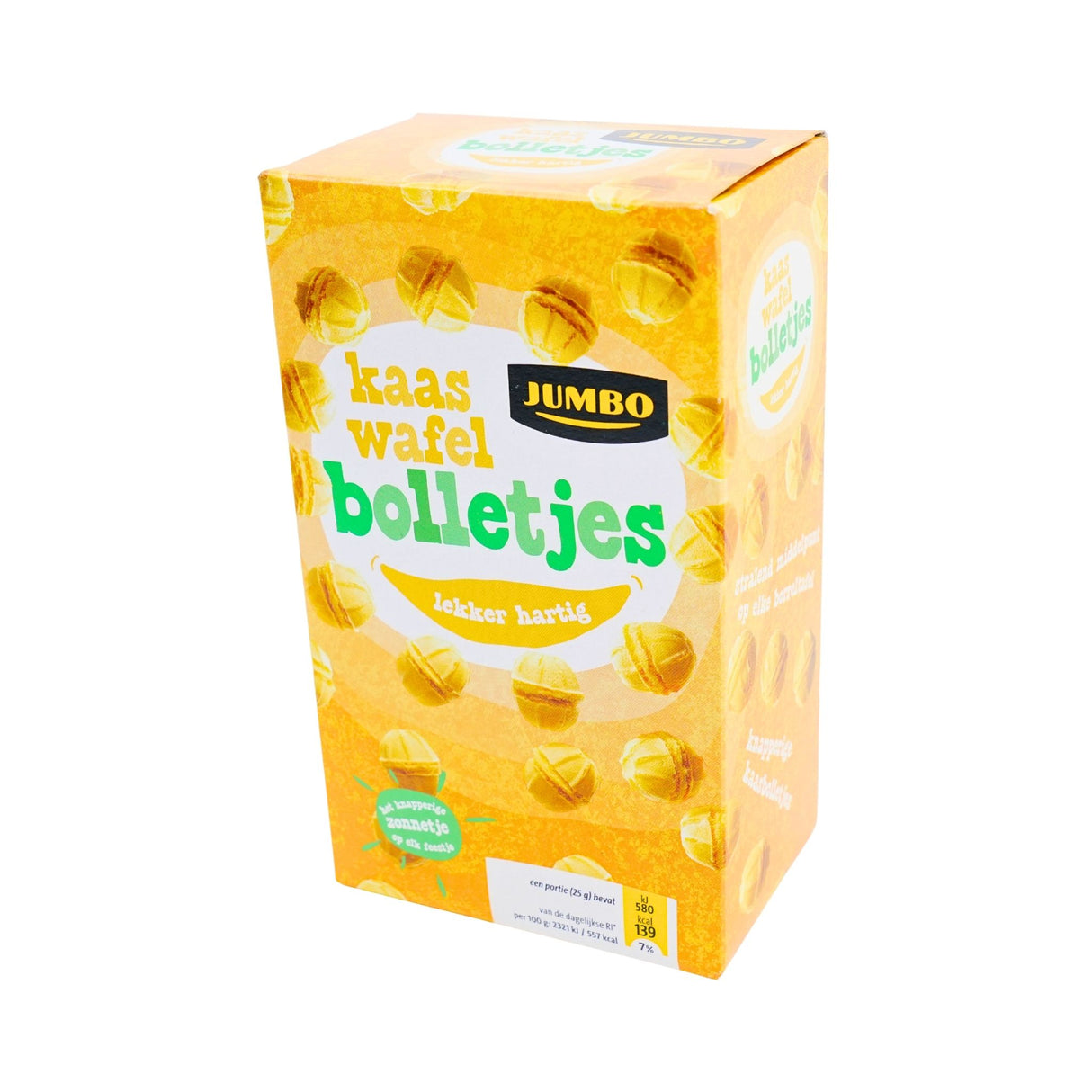 Jumbo Crispy Cheese Waffle Balls 3.5 Oz