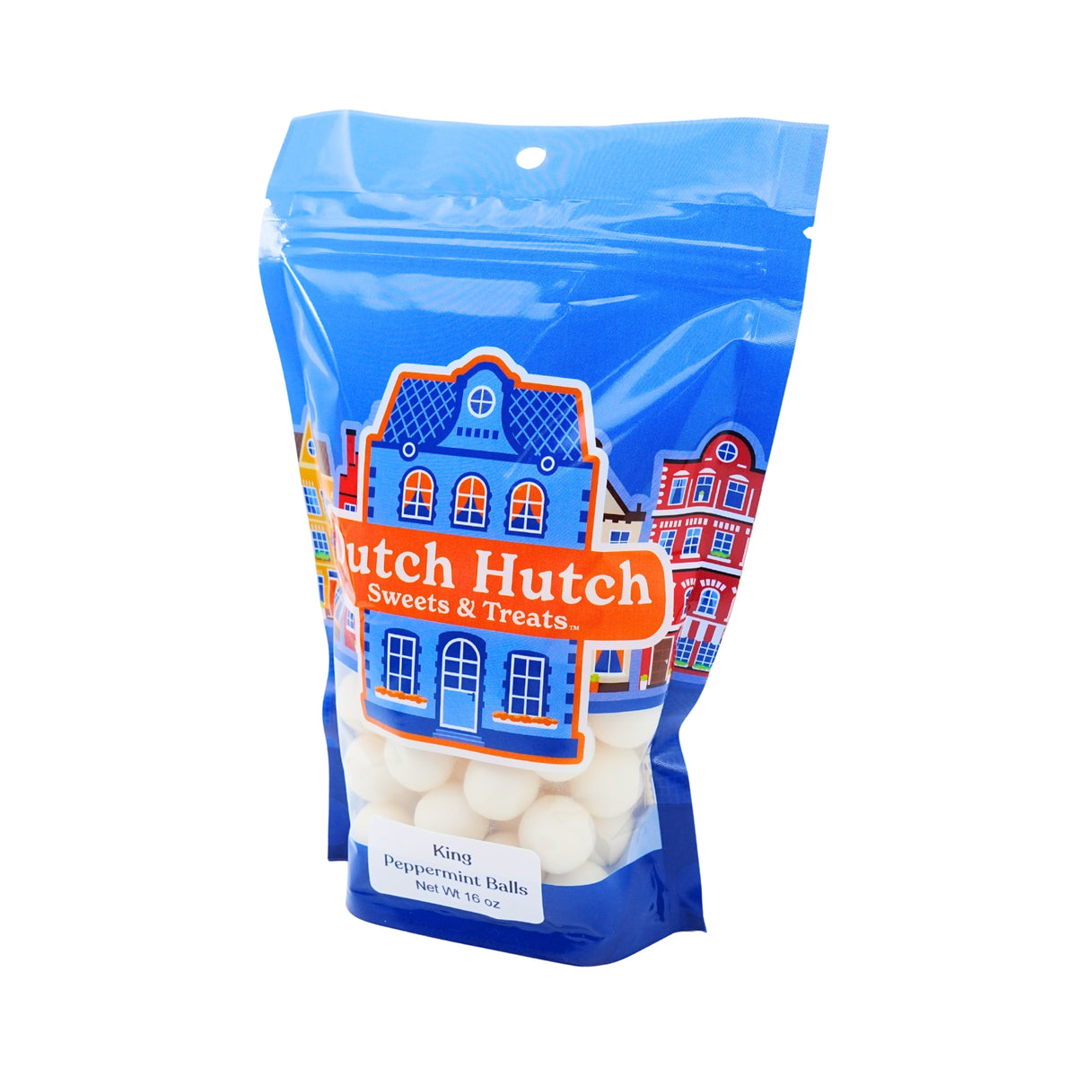 Dutch Hutch King Peppermint Balls 16oz bag