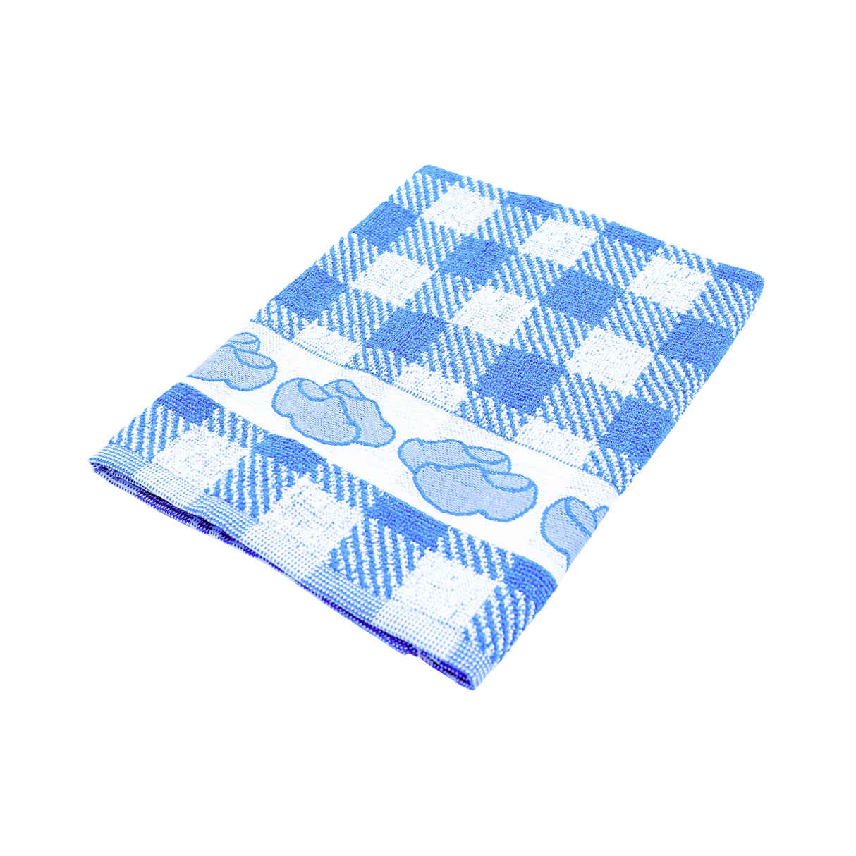 Twentse Blue with Wooden Shoes HAND Towel 20x20  inch