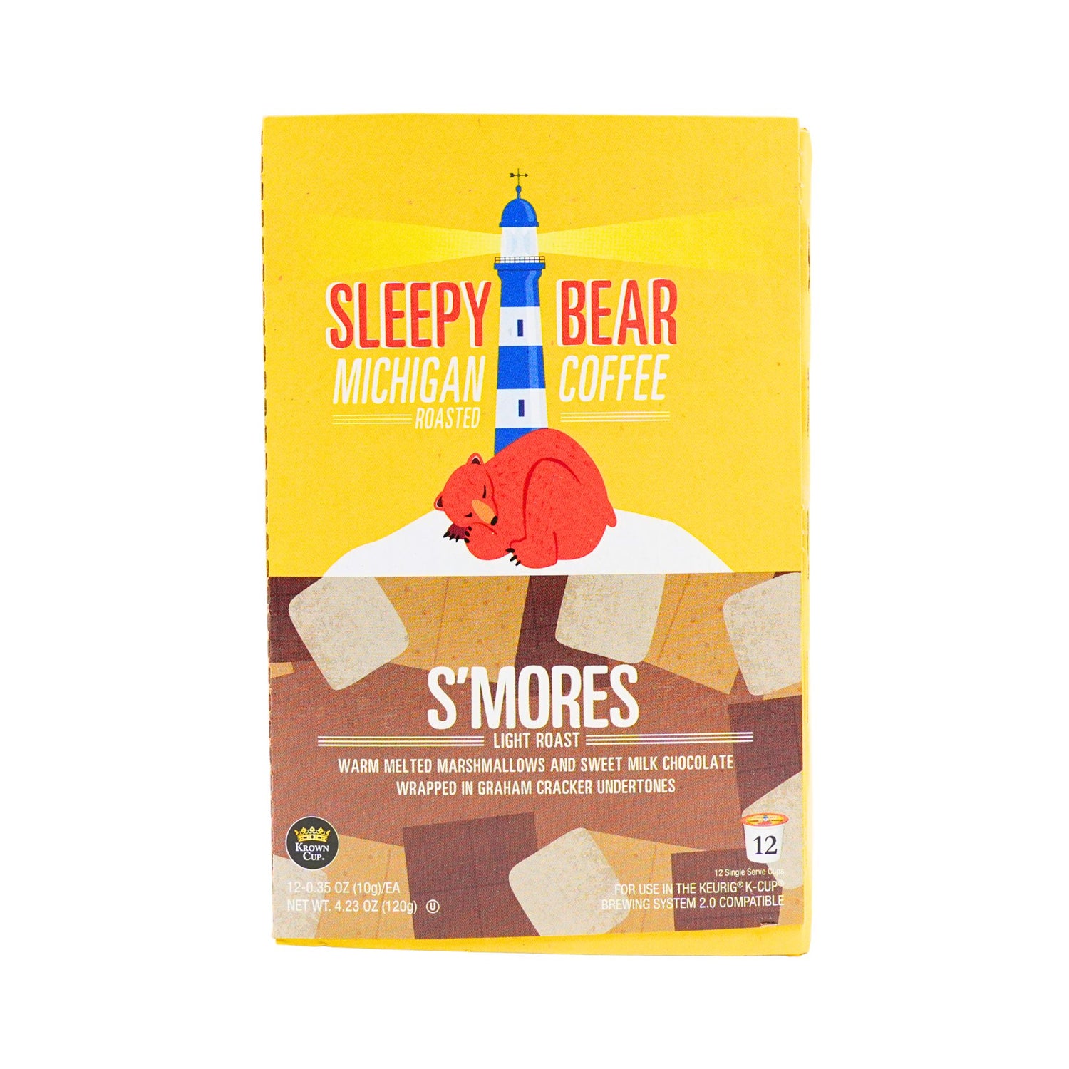 Sleepy Bear S'Mores Light Roast 12 ct K cups