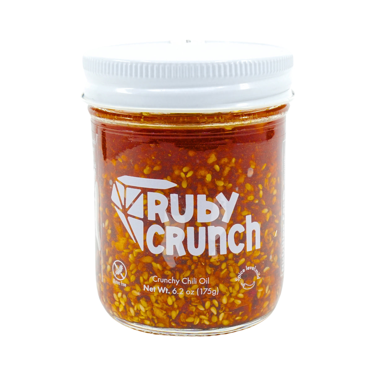 5 Lakes Flavor Ruby Crunch Chili Oil 6.2 oz jar