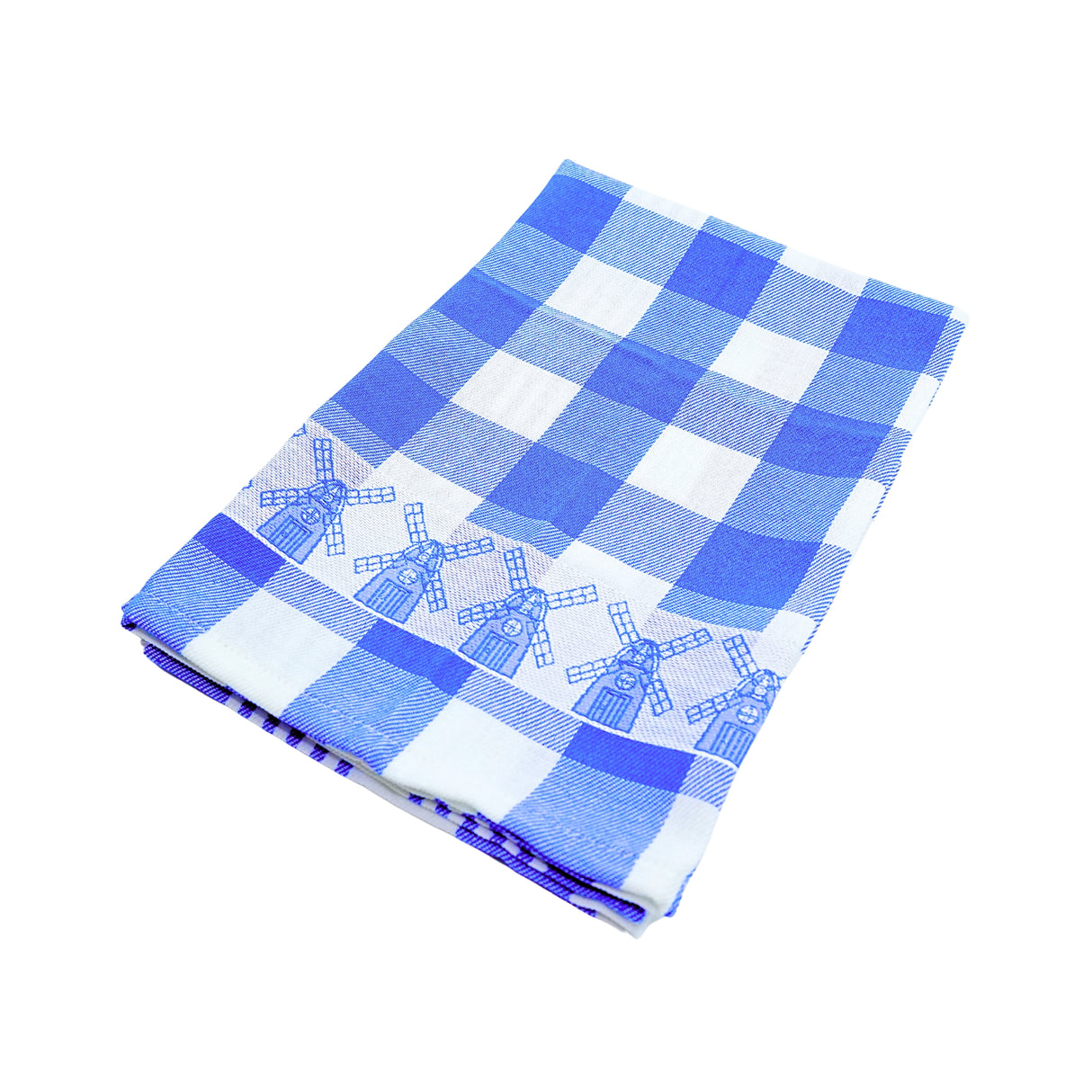 Twentse Blue with Windmills TEA Towel 25x23 inch