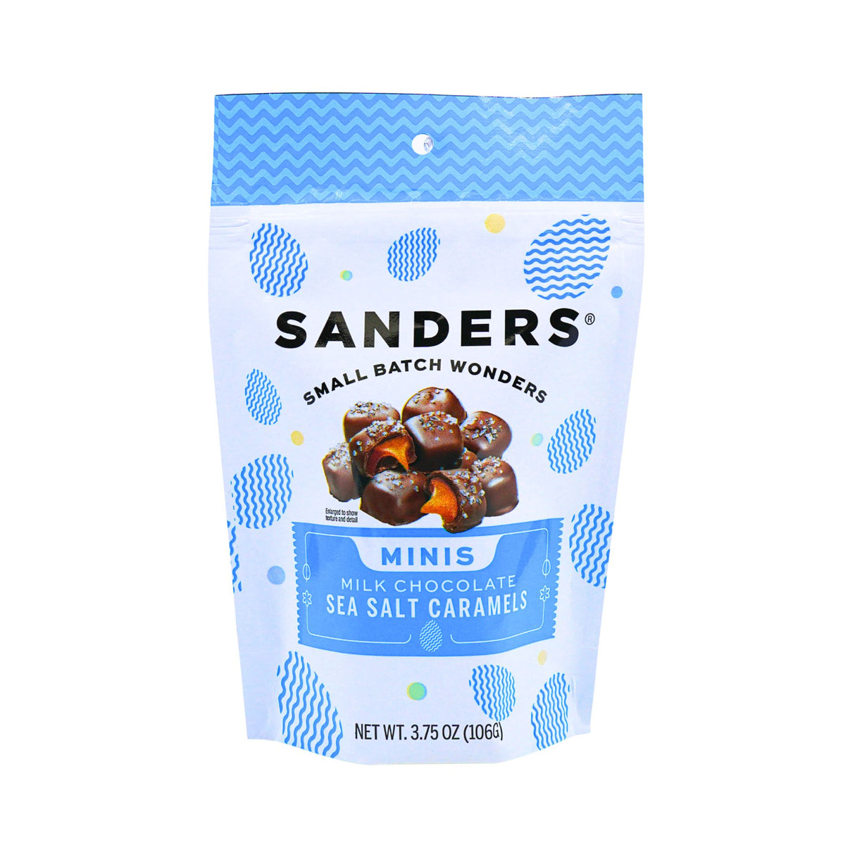 Sanders Milk Chocolate Sea Salt Caramel Minis 3.75oz