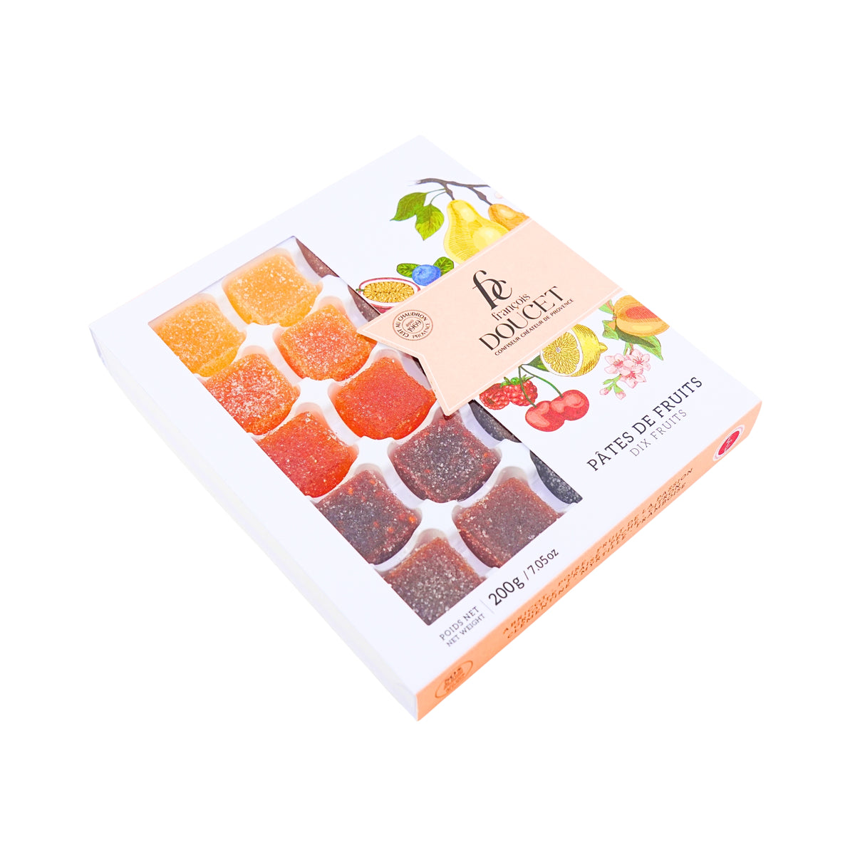 Francois Doucet Assorted French Fruit Pates 7 oz box