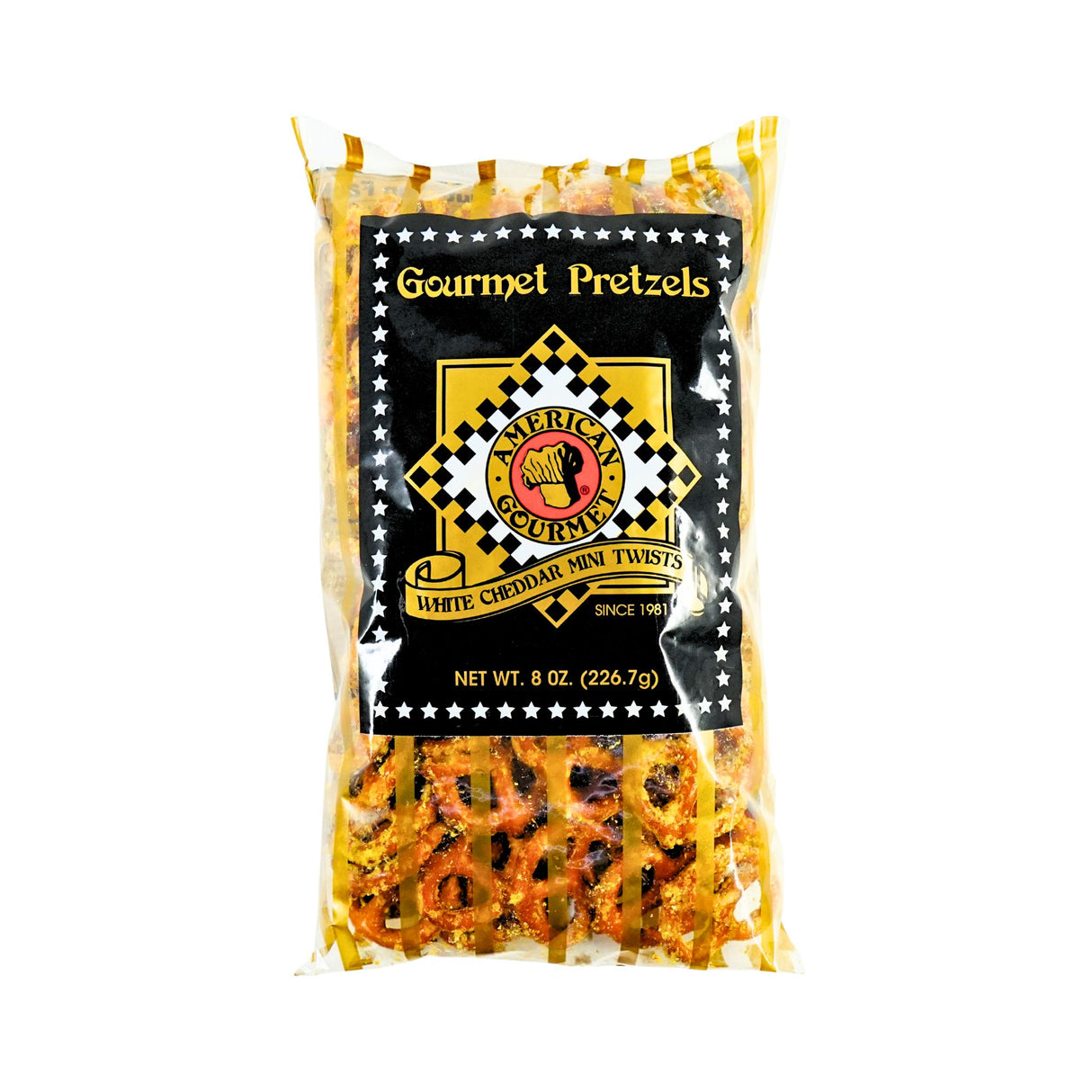 American Gourmet White Cheddar Cheese Mini Twists 8oz