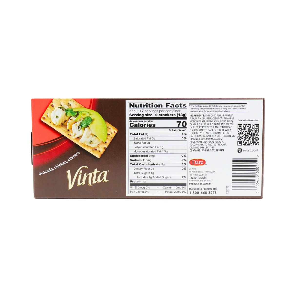 Dare Cracker Vinta 7.9 oz