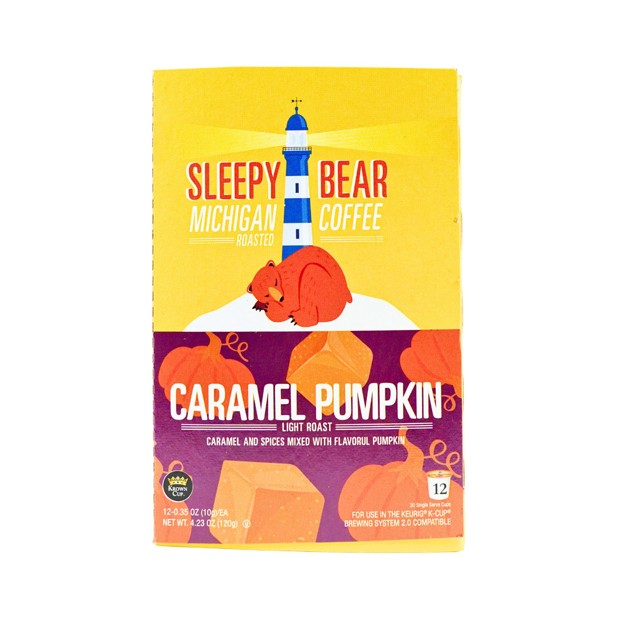 Sleepy Bear Caramel Pumpkin 12 ct K cups