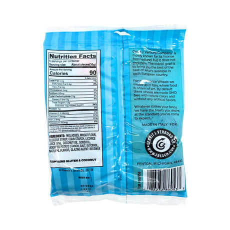 Broadway on Wheels Licorice 5.29 Oz