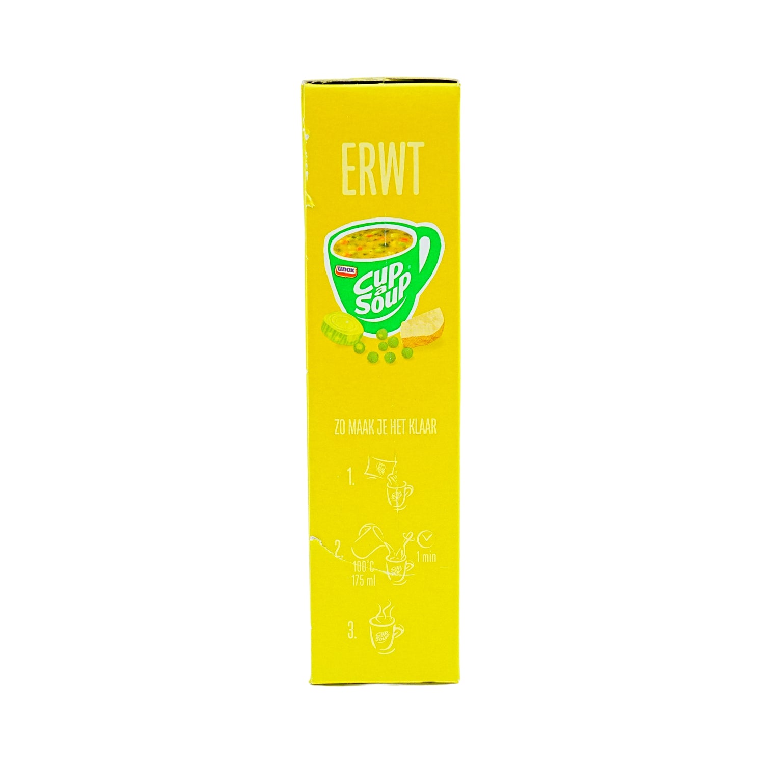 Unox Instant Pea Cup a Soup 3 packets