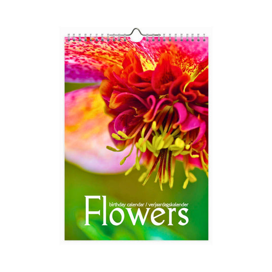 Flowers Bright Birthday Calendar