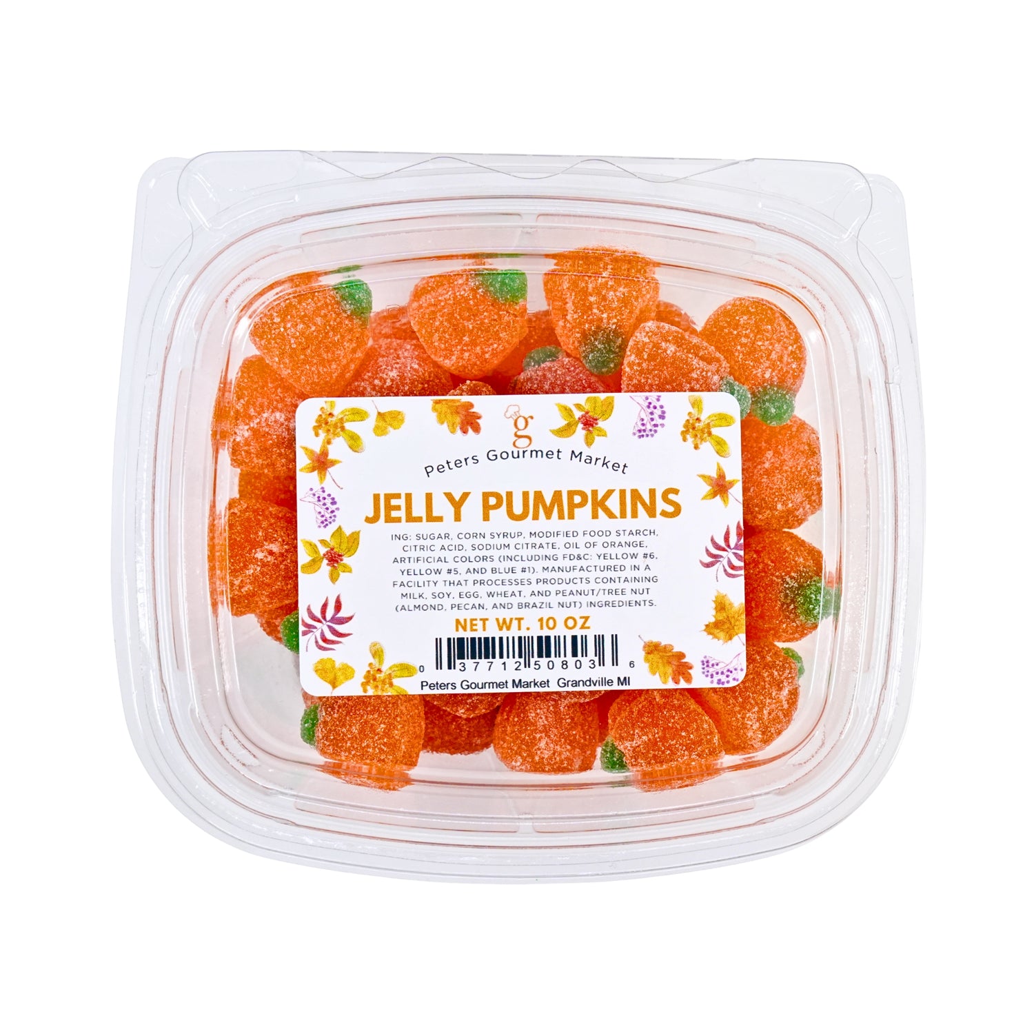 Peters Gourmet Market Jelly Pumpkins 10oz tub