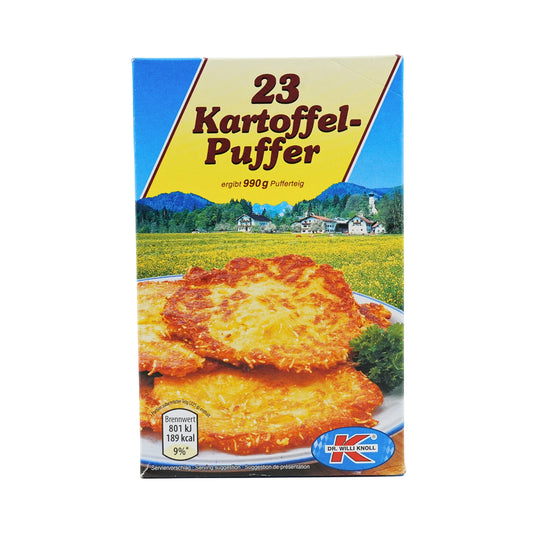 Dr Willi Knoll 23 Shredded Potato Pancake (Kartoffel Puffer) 8.46 oz(9)