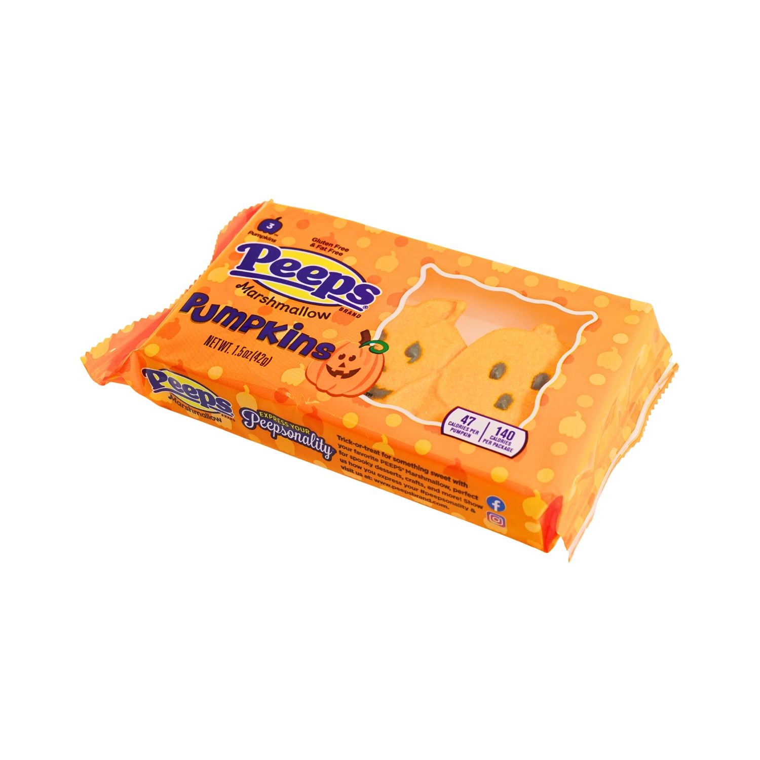 Peeps Pumpkins 3 oz