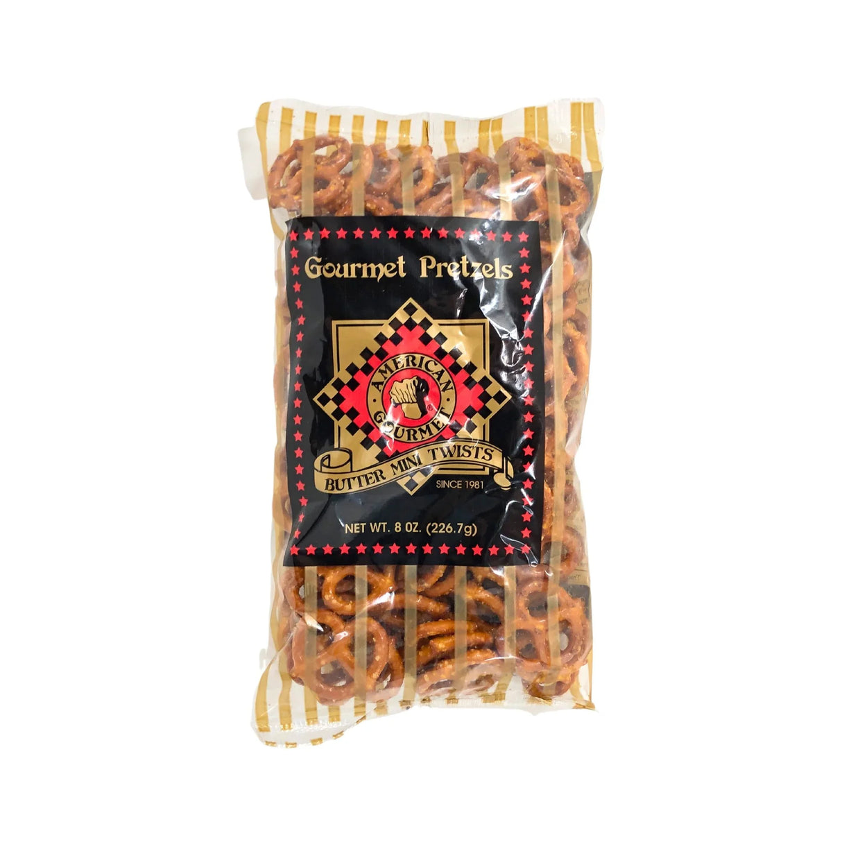 American Gourmet Original Butter Mini Twist Pretzel 8 oz