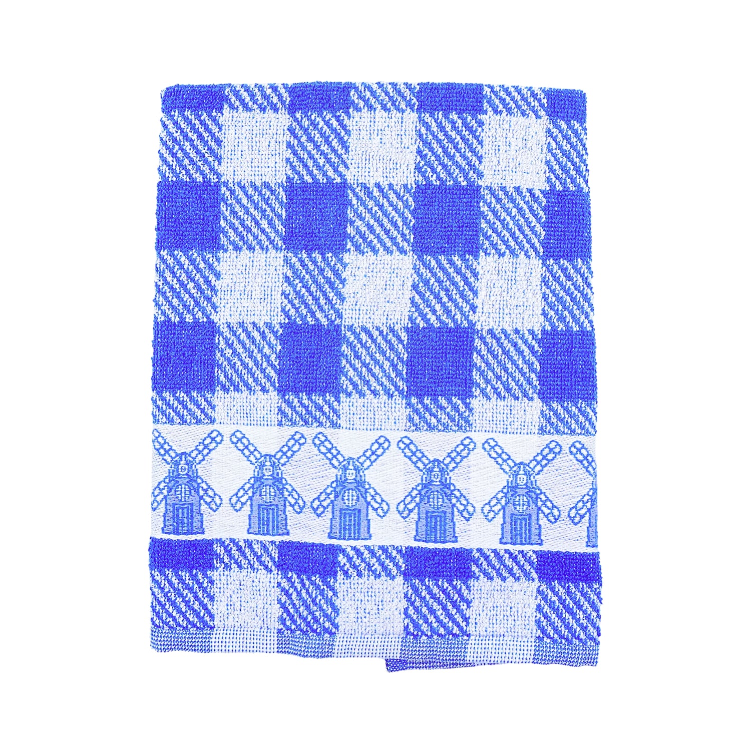Twentse Blue with Windmills HAND Towel 20 x 20 inch