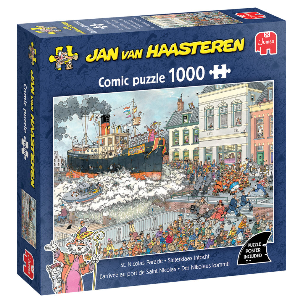 Puzzle Sinterklaas Arrival Jan van Haasteren 1000 Pcs
