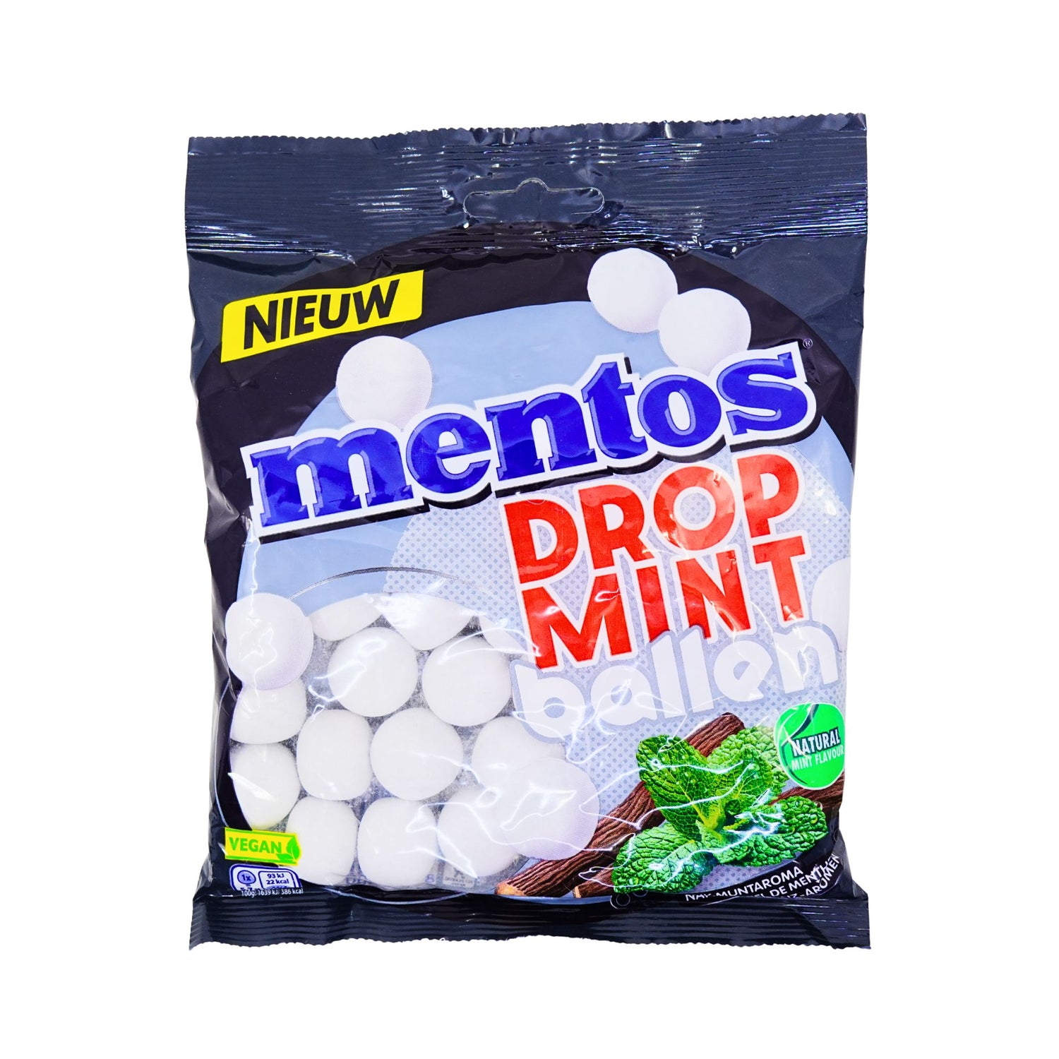 Mentos Licorice Mint Balls 7.4 ounce bag