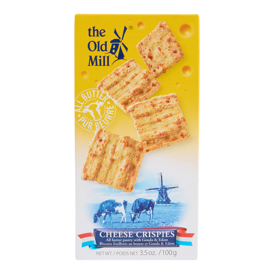 The Old Mill Cheese Crispies all Butter 3.5 oz box