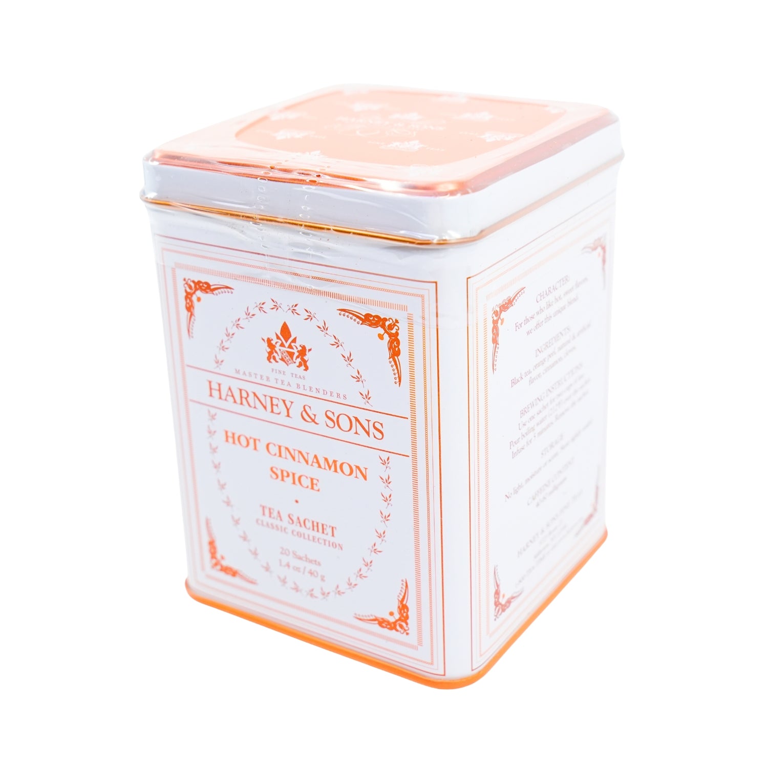 Harney & Sons Hot Cinnamon Spice Classic White Tea Tin