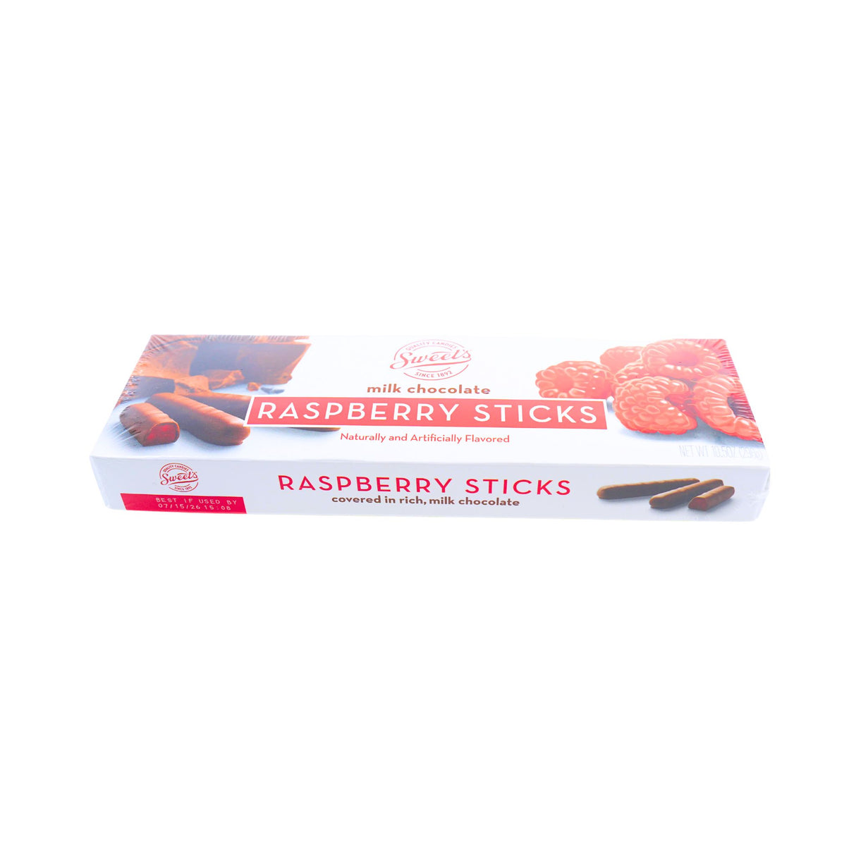 Sweets Milk Chocolate Raspberry Sticks 10.5 oz