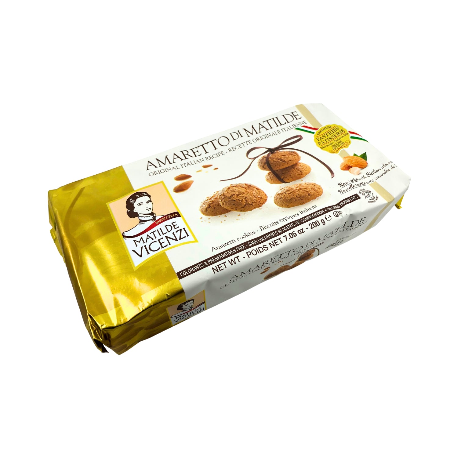 Vicenzi Macaroon Amaretto D'Italia  Cookie 6.17 Oz