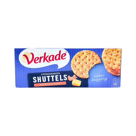 Verkade Shuttels Cheese & Paprika Crackers 5.2 oz