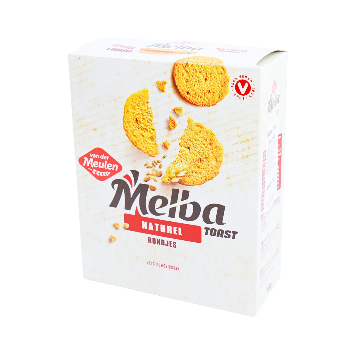 Vander Meulen Round Melba Toast 3.1 Oz