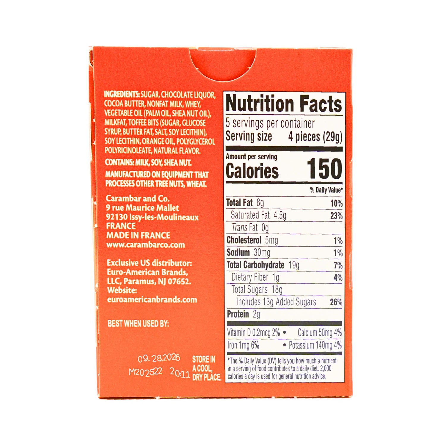 Terrys Milk Chocolate Toffee Orange 5.36 Ounce