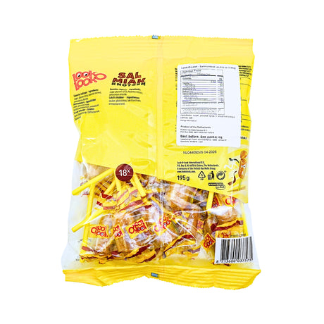 Look o Look Salmiak Knotsen 13 Count Suckers