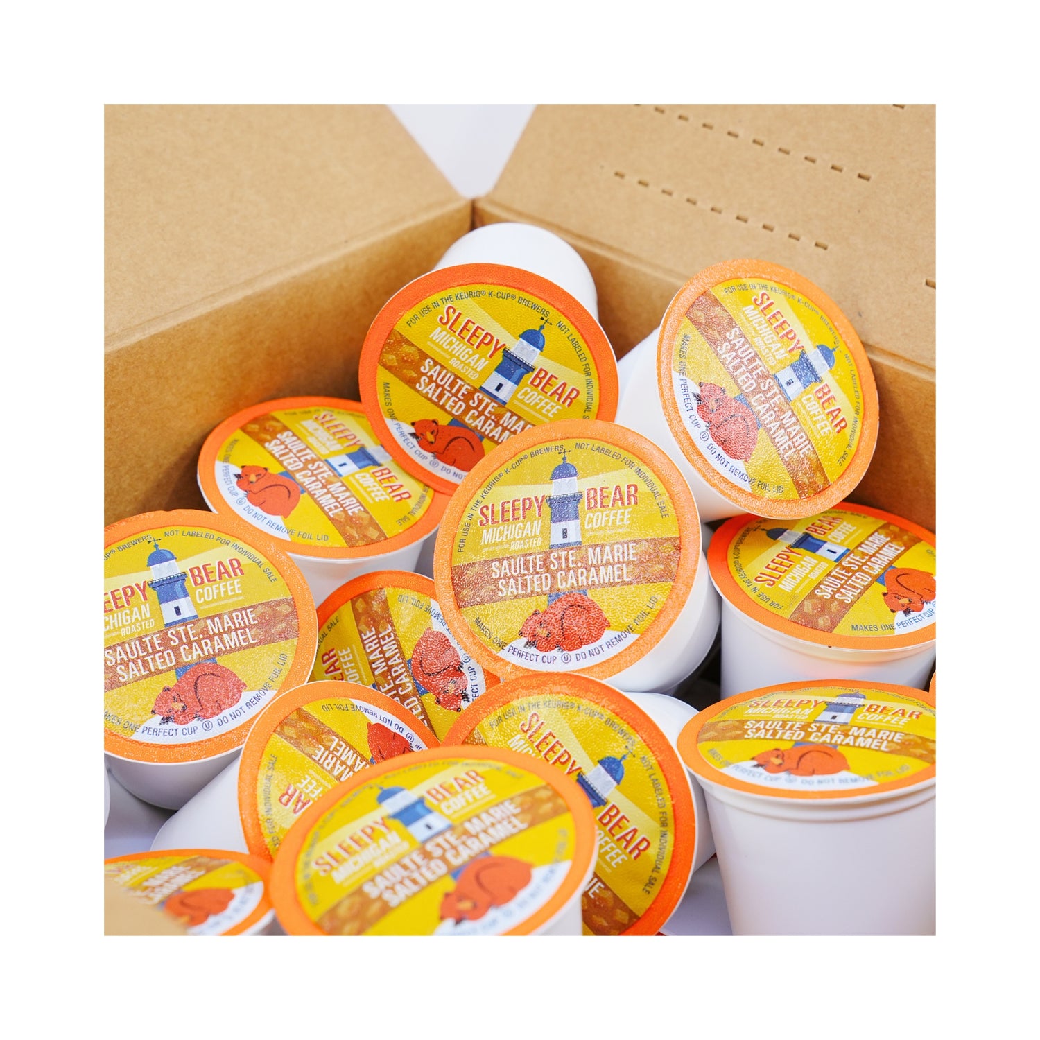 Sleepy Bear Sault Ste Marie Salted Caramel Coffee 30 ct K CUP