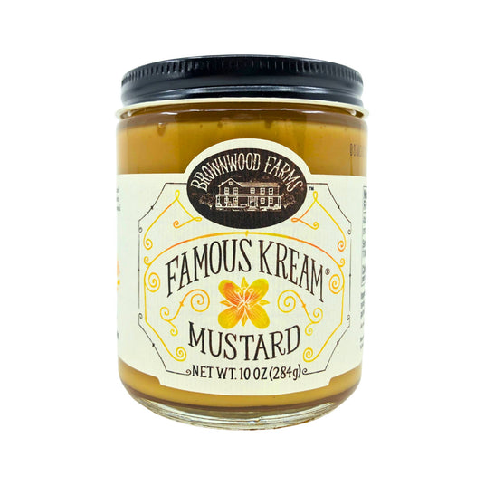 Brownwood Farm Famous Kream Mustard 9 oz