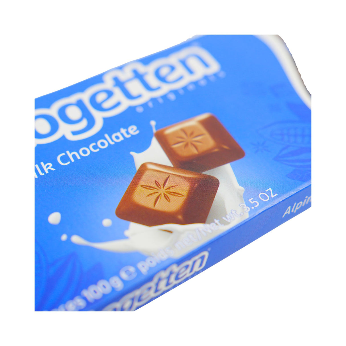 Schogetten Alpine Milk Choc bar 3.5 oz 100 gr