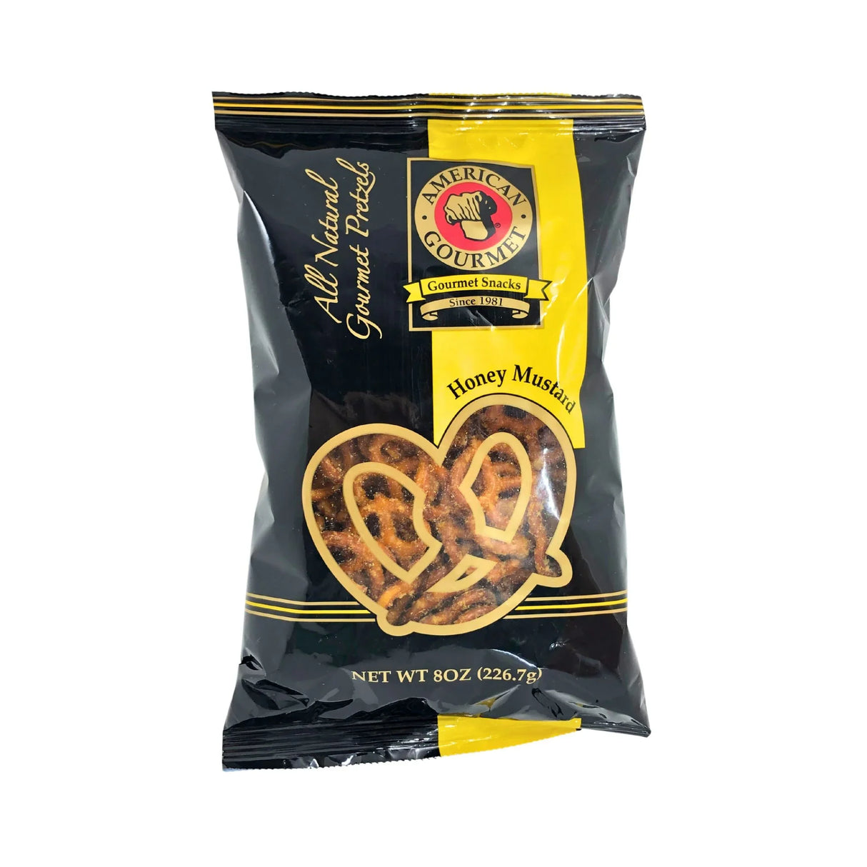 American Gourmet Honey Mustard Mini Twists 8oz