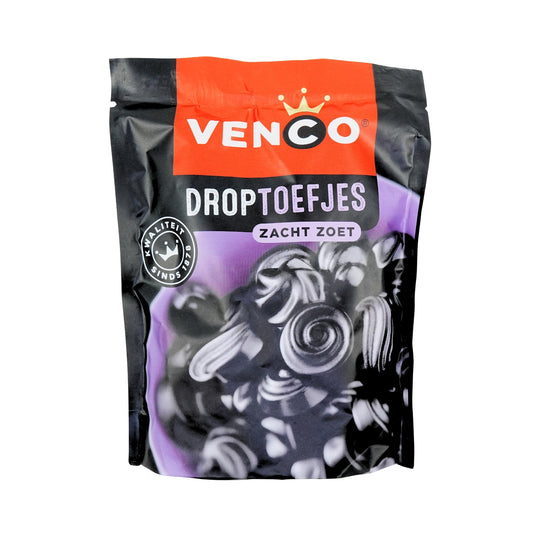 Venco Droptoefjes Soft & Sweet 9 oz Bag - 256g