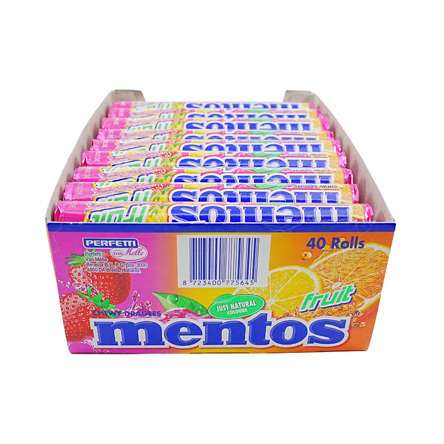Mentos Mixed Fruit 40 ct Box